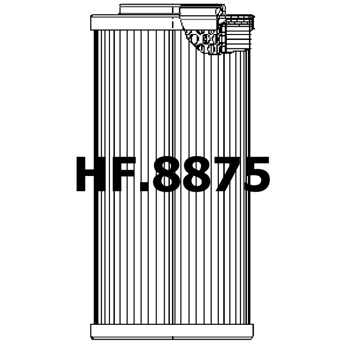 Side of Stauff SE090D20B - Hydraulic Filter