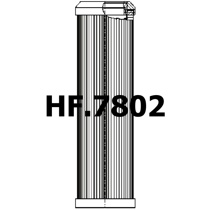 Side of Stauff SL022F05B - Hydraulic Filter