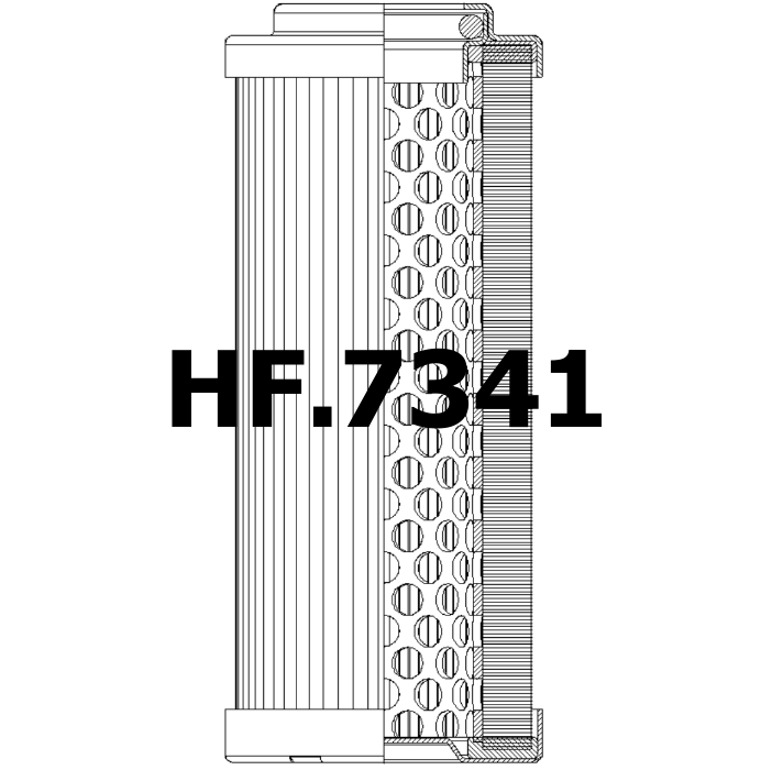 Side of Stauff SN014B25B - Hydraulikfilter