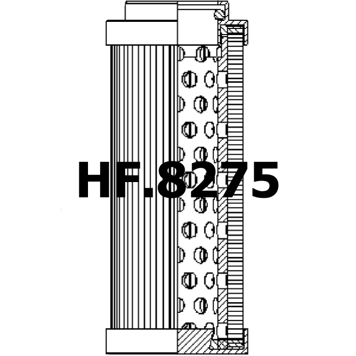 Side of Stauff SP035F10B - Hydraulikfilter