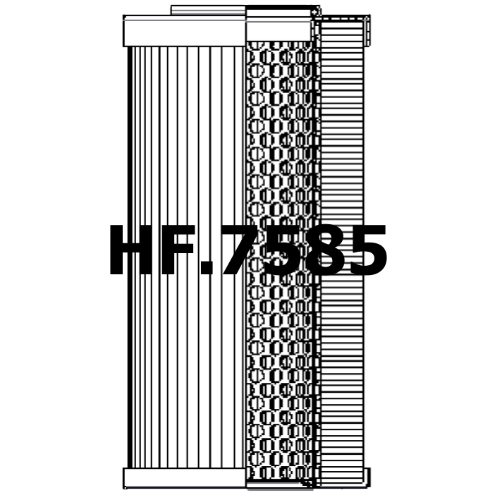 Side of Stauff SS100K10B - Hydraulic Filter