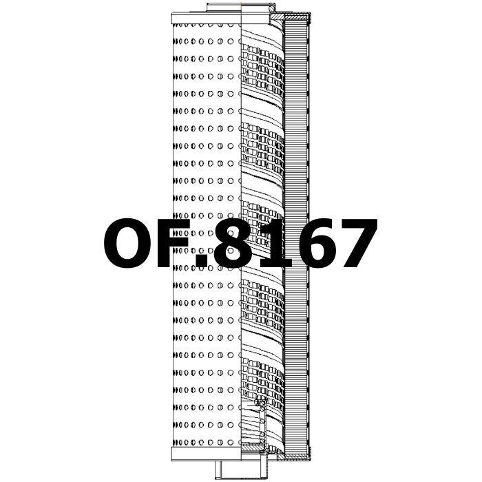 Side of Stauff SXXL20B1140 - Oil Filter