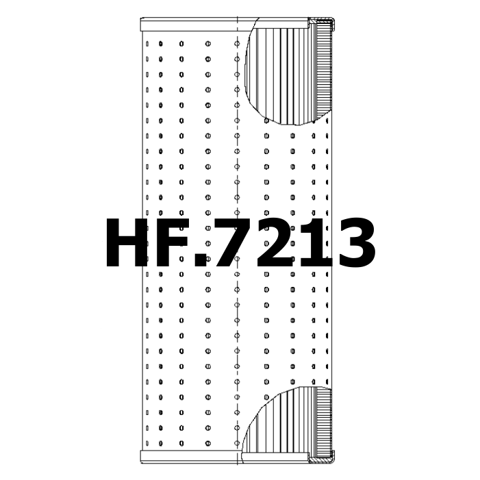 Side of Sullair 001847D - Hydraulic Filter