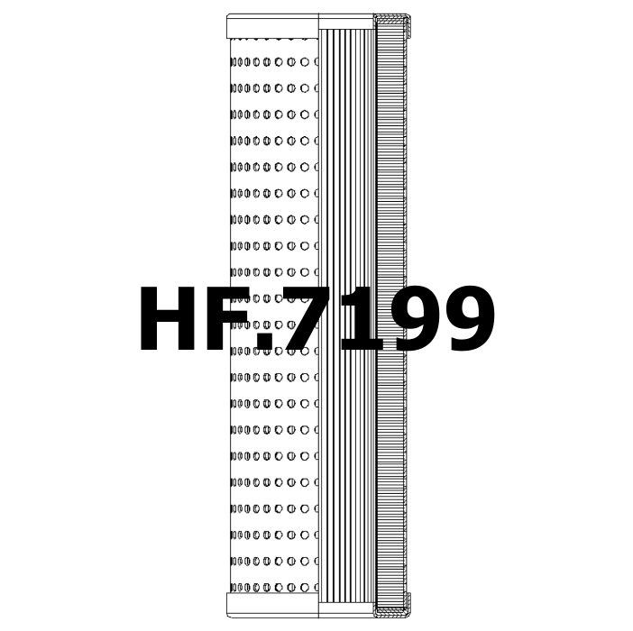 Side of Terex 1448990 - Filtros Hidraulicos