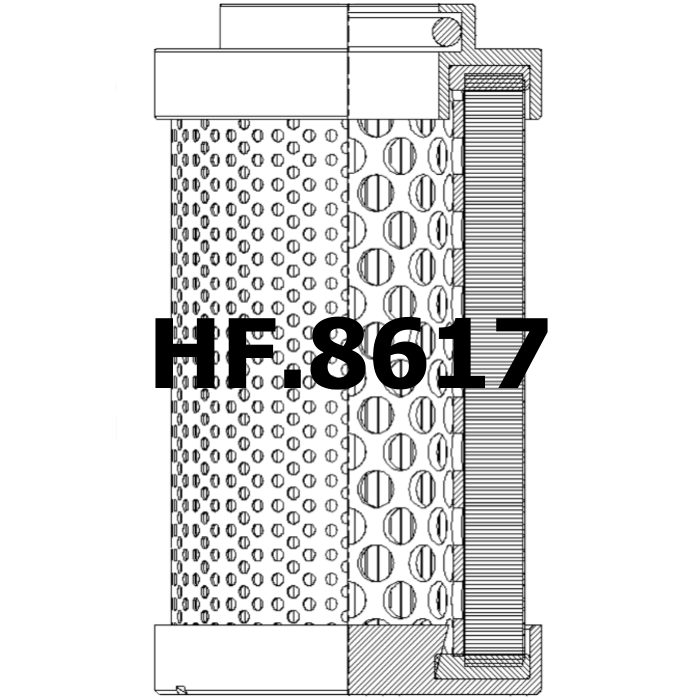 Side of Triboguard 060D005NV - Hydraulic Filter
