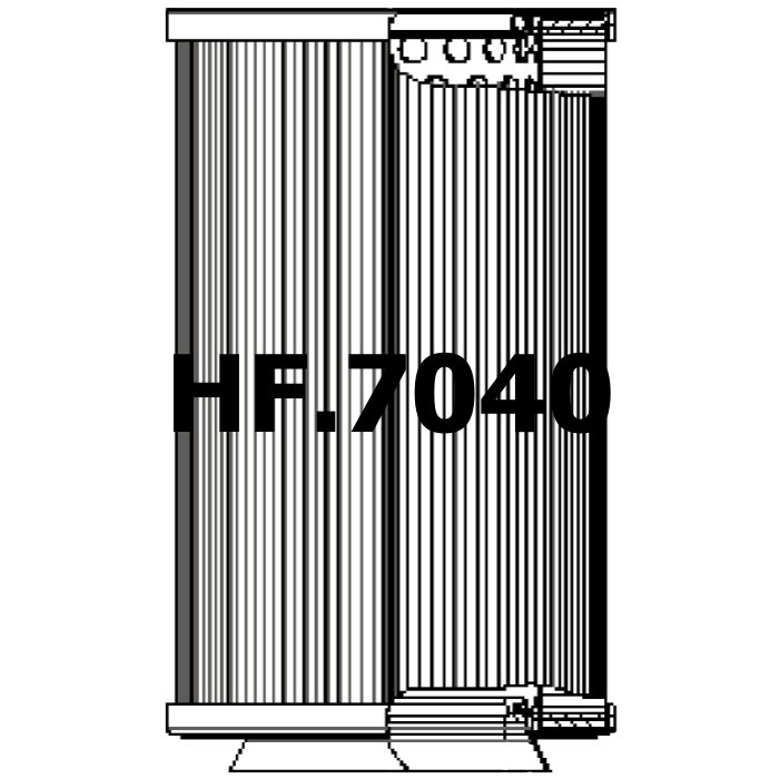 Side of UCC UC1115 - Hydraulic Filter