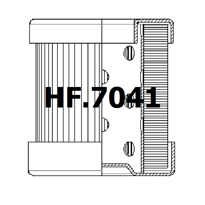 Side of UCC UCR122910 - Hydraulikfilter