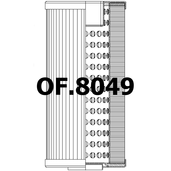 Side of Vapormatic VPK1564 - Oil Filter