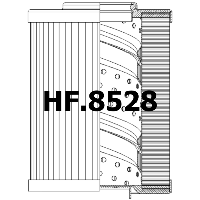 Side of Vickers V0272B2C05 - Hydraulic Filter