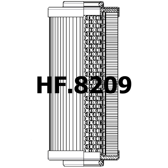 Side of Vickers V2051B2C03 - Filtro idraulico