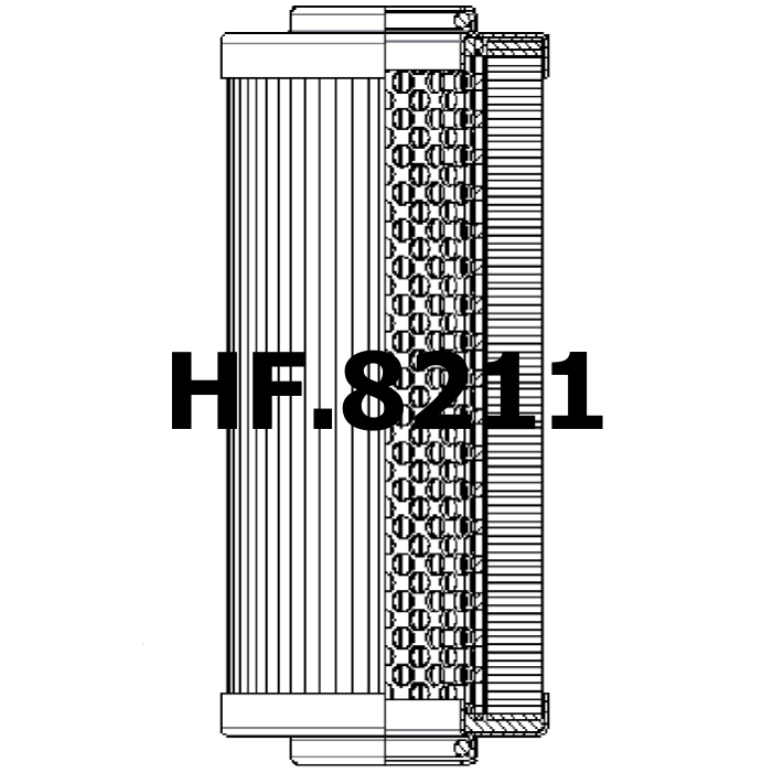 Side of Vickers V2051B2V05 - Hydraulic Filter