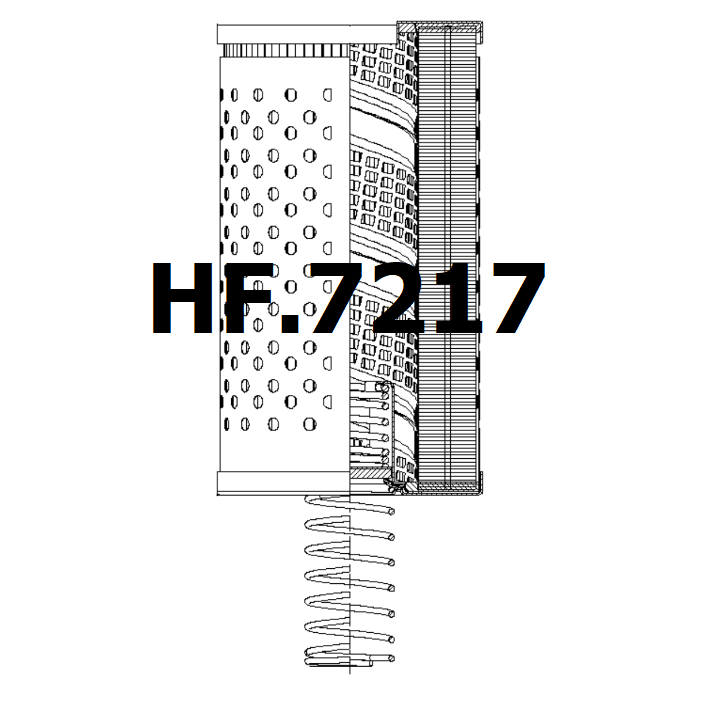 Side of Voith 90537211 - Hydraulic Filter