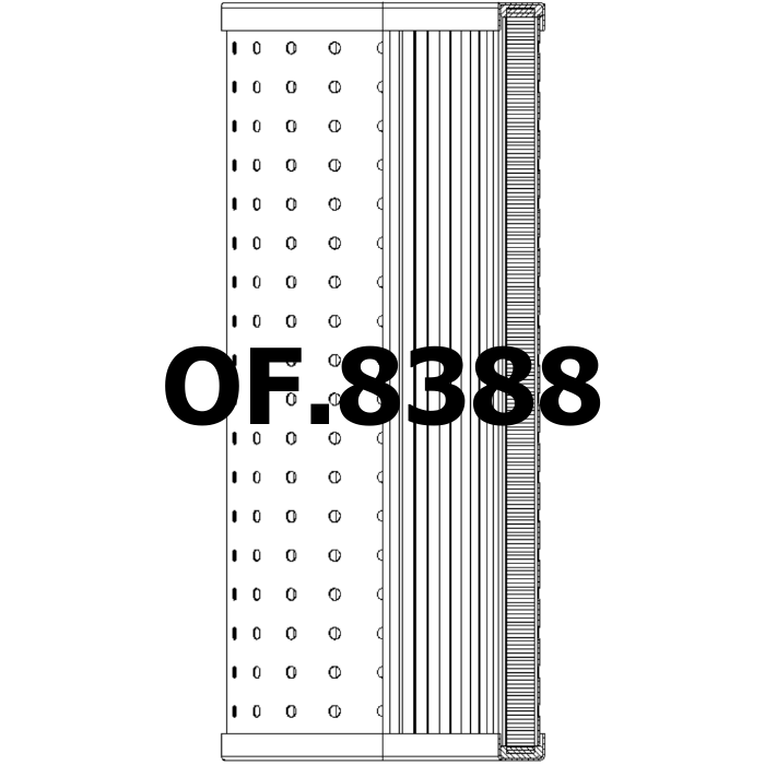 Side of Wirtgen 5067 - Oil Filter