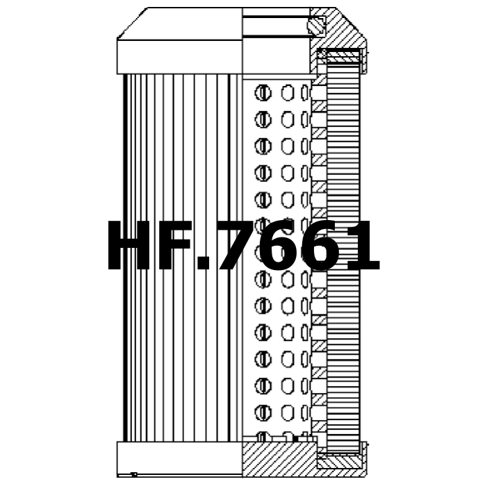 Side of Woodgate WGH9351 - Hydraulikfilter