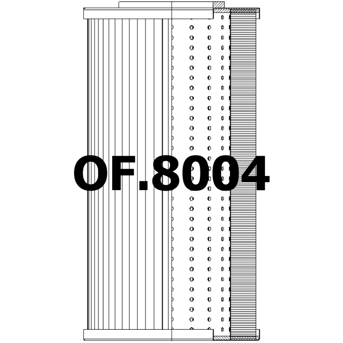 Side of Woodgate WGH9585 - Ölfilter