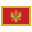 Flag of Montenegró