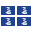 Flag of جزر المارتينيك
